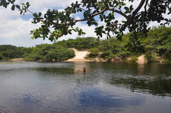 Lagoa da Princesa, em Algodoal - PA